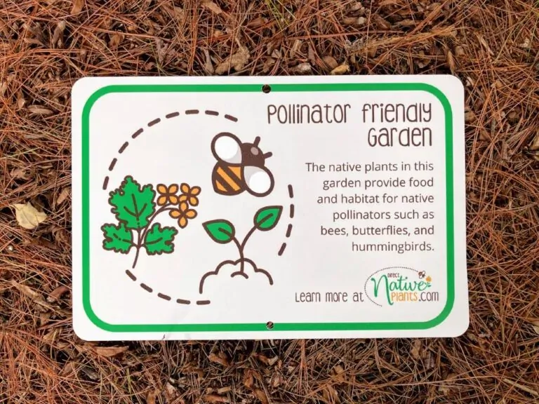 Pollinator Garden Sign